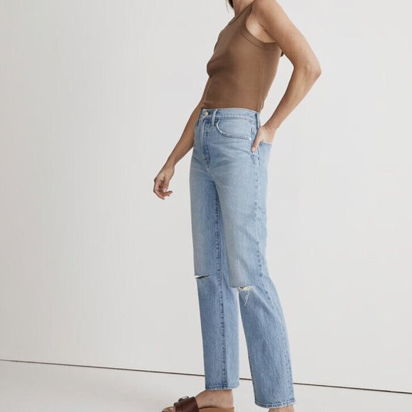 Madewell The Perfect Vintage Straight Jean - Picture 3 of 7